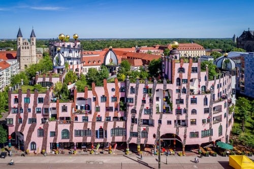 Grüne Zitadelle von Magdeburg